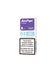 NO. 04 SWEET GRAPE - AirsPops Pro Pods 2ml