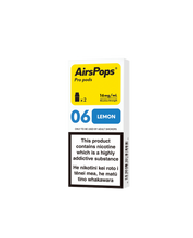 NO.06 LEMON - AirsPops Pro Pods 2ml