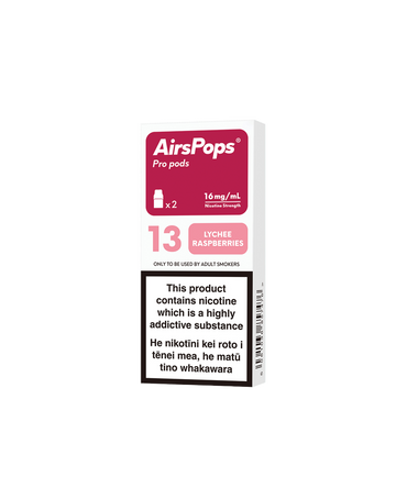 NO.13 LYCHEE RASPBERRIES - AirsPops Pro Pods 2ml