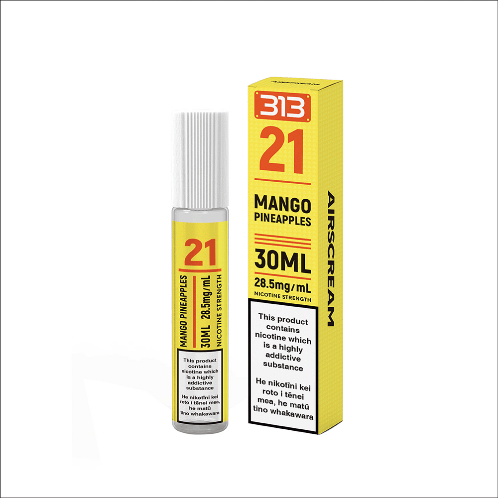 AIRSCREAM 313 E-LIQUID NO.21 MANGO PINEAPPLE 30ML - AIRSCREAM NZ