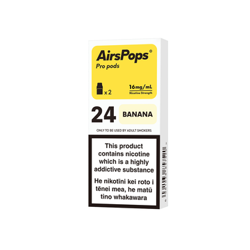 NO. 24 BANANA - AirsPops Pro Pods  2ml