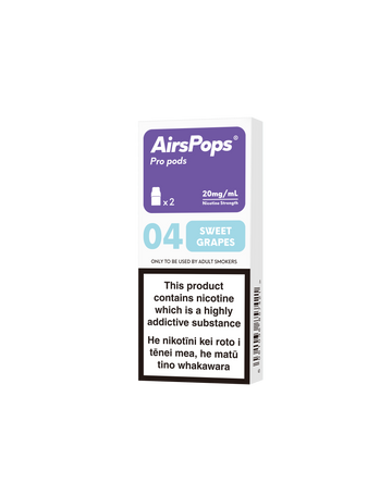 NO. 04 SWEET GRAPE - AirsPops Pro Pods 2ml