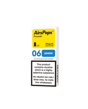 NO.06 LEMON - AirsPops Pro Pods 2ml