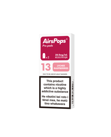 NO.13 LYCHEE RASPBERRIES - AirsPops Pro Pods 2ml