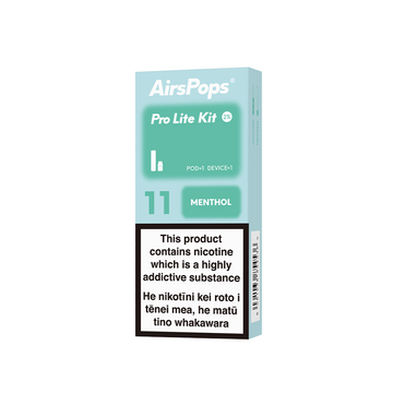 AIRSCREAM AirsPops Pro Lite Kite - 11Menthol - AIRSCREAM NZ