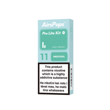 AIRSCREAM AirsPops Pro Lite Kite - 11 Menthol - AIRSCREAM NZ