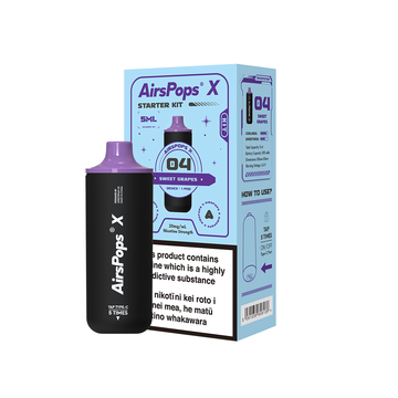 AIRSCREAM AirsPops X Kit - 04 Sweet Grapes (Freezy Grape) - AIRSCREAM NZ