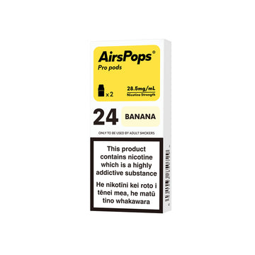 NO. 24 BANANA - AirsPops Pro Pods  2ml