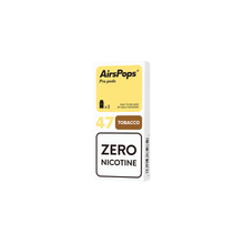 NO. 47 TOBACCO (Golden Toba) - AirsPops Pro Pods 2ml - AIRSCREAM NZ