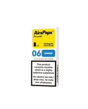 NO.06 LEMON - AirsPops Pro Pods 2ml