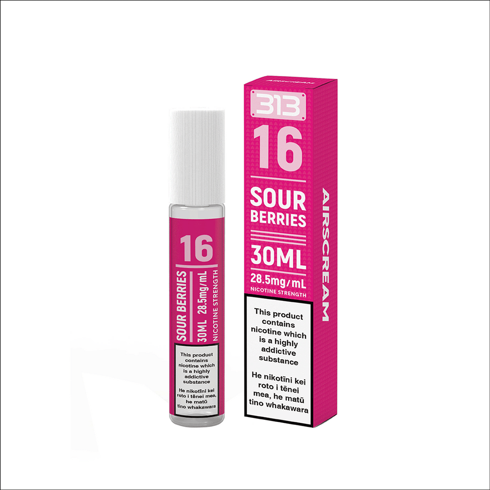 AIRSCREAM - 313_E-LIQUID - NO.16 PINK - CRYSTAL(SOUR BERRRIES) - 30ML