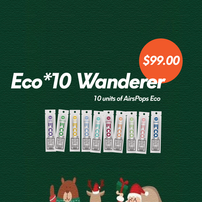 $99.00 AirsPops ECO x10 Wanderer