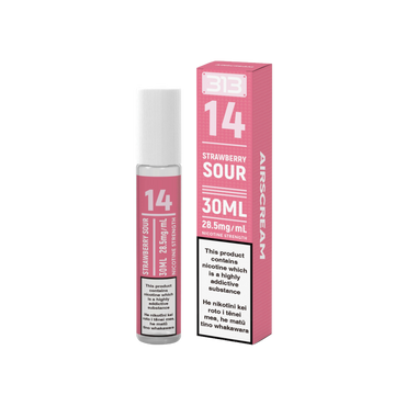 NO. 14 STRAWBERRY SOUR - AirsPops 313 E-LIQUID 30ml