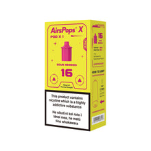 AIRSCREAM AirsPops X PREFILLED Pod SINGLE PACK - 16 Sour Berries(Prev. Pink Crystal) - AIRSCREAM NZ