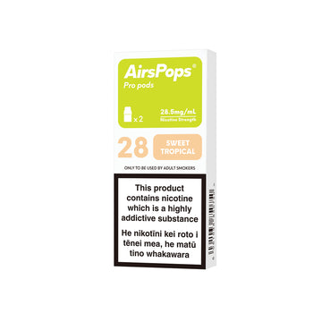 NO. 28 SWEET TROPICAL (Bubble Gum) - AirsPops Pro Pods 2ml - AIRSCREAM NZ