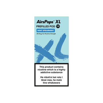 NO. 19 MINT SPEARMINT (Polar Mint) - AirsPops XL Pod 10ml - AIRSCREAM NZ