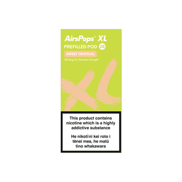 NO. 28 SWEET TROPICAL (Bubble Gum)- AirsPops XL Pod 10ml - AIRSCREAM NZ