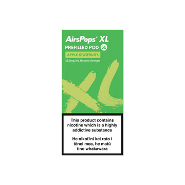 NO. 55 APPLE KIWIFRUITS (Green Apple Kiwi) - AirsPops XL Pod 10ml - AIRSCREAM NZ