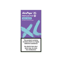 NO.04 SWEET GRAPES (Freezy Grape) - AirsPops XL Pod 10ml - AIRSCREAM NZ