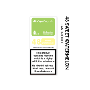 NO. 48 SWEET WATERMELON (Cantaloupe) - AirsPops Pro Pods 2ml - AIRSCREAM NZ